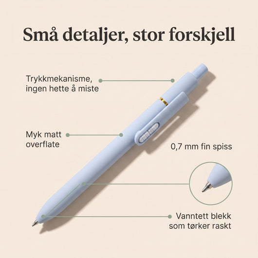 Cynta™ Pastellpenner · 8 stk